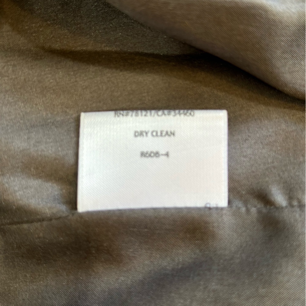 Eileen Fisher Tussah Bartack Silk Lightweight Jacket Cover-up Cropped Medium - Picture 5 of 5
